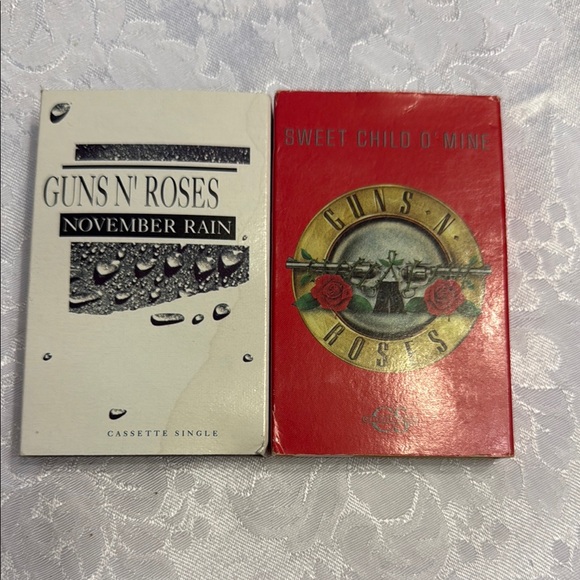 Guns N' Roses Cassette Singles Set of Two - Picture 1 of 16